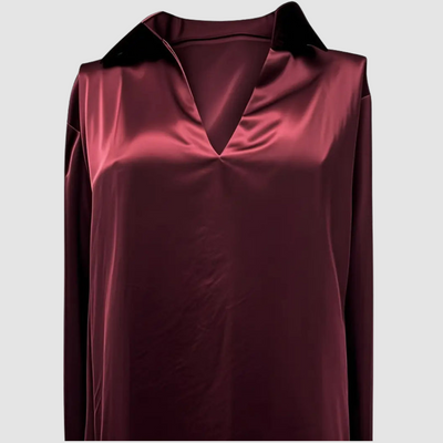 Astrid™ Elegant Satin Blouse