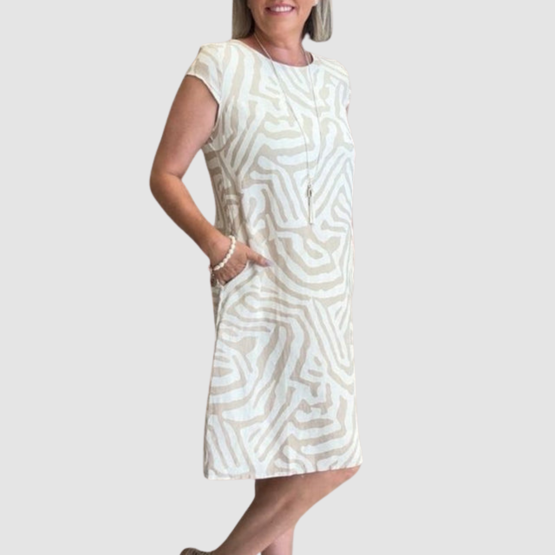 Noelle™ Vintage-Inspired Cotton Dress