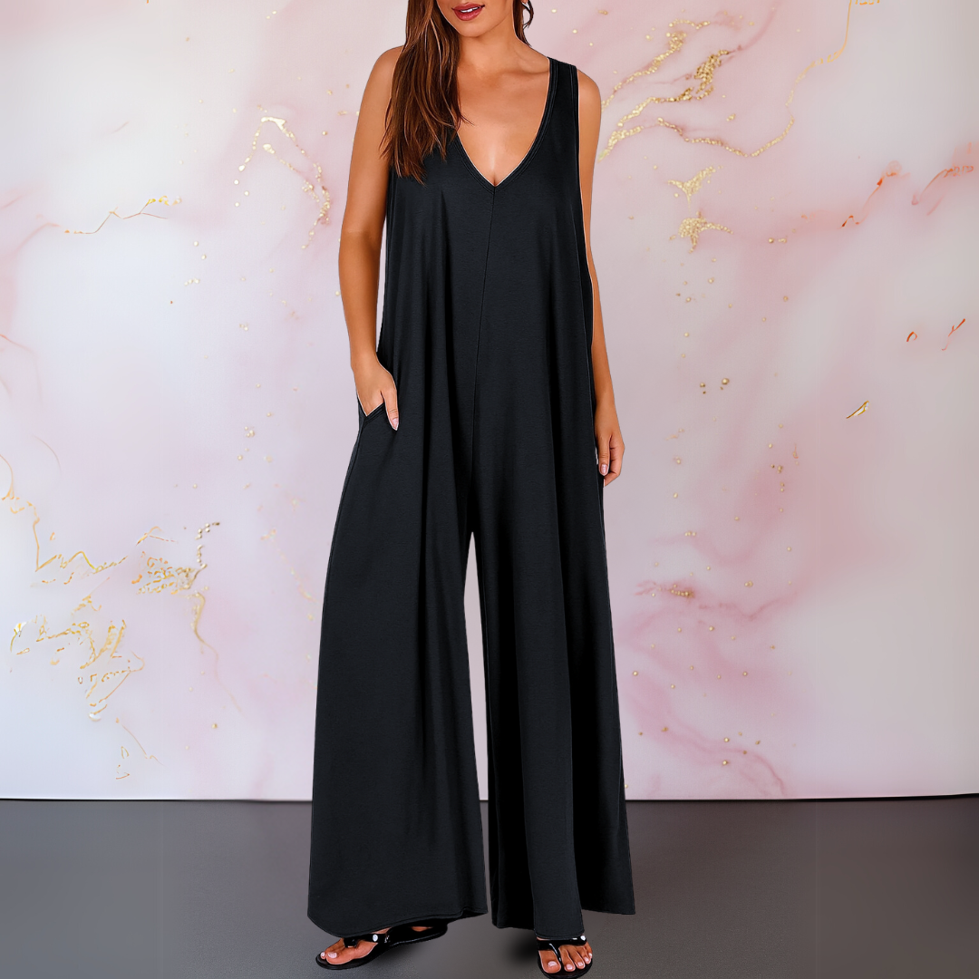 Nella™ Comfy V-Neck Jumpsuit