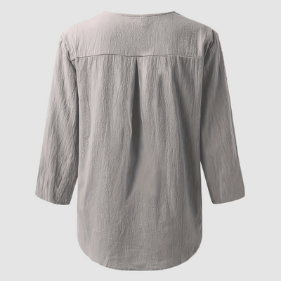 Melisa™ Casual Cotton & Linen Blouse