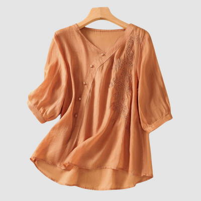 Loraine™ Elegant breathable blouse