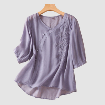 Loraine™ Elegant breathable blouse