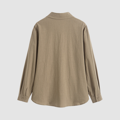 Noemi™ Soft classic pocket blouse