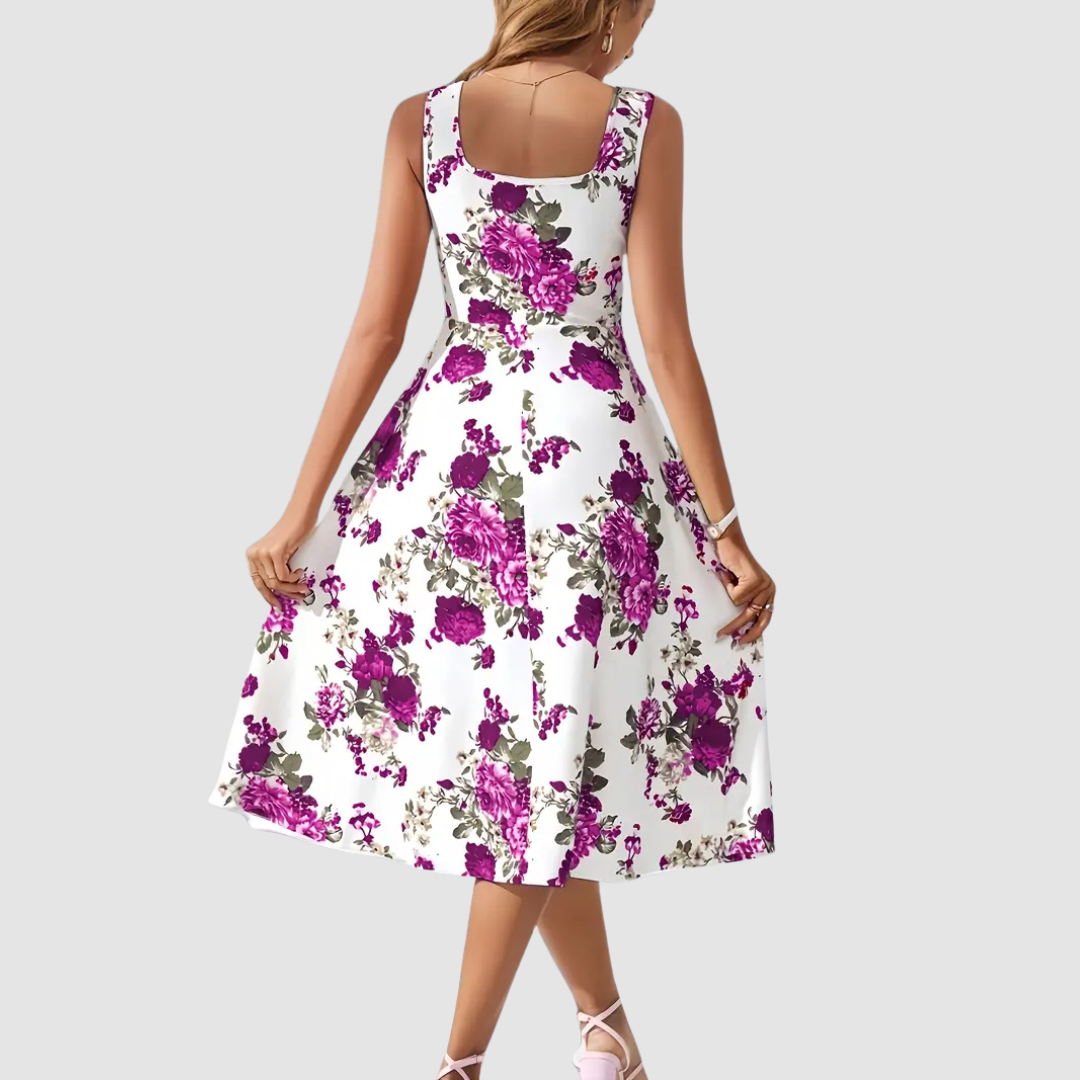 Natalie™ Floral A-Line Dress