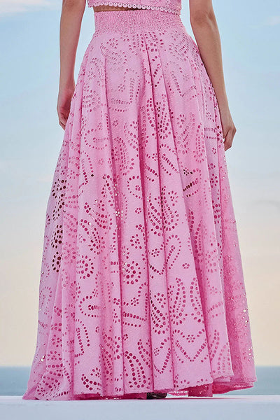 Larissa™ Embroidered Top & High-Waist Maxi Skirt Set
