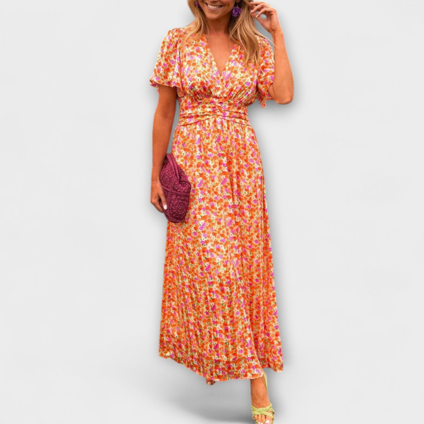 Erin™ Classic V-Neck Dress